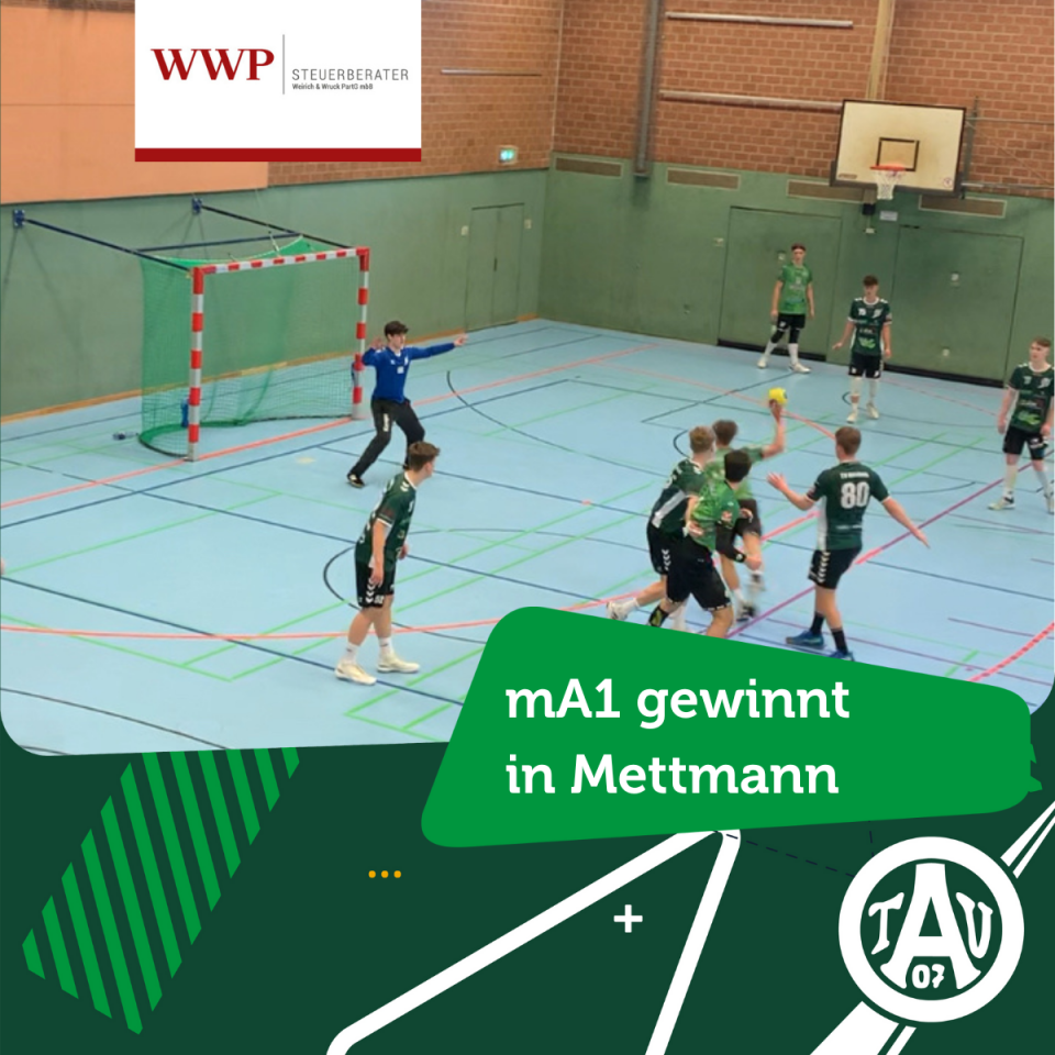 mA1 gewinnt in Mettmann