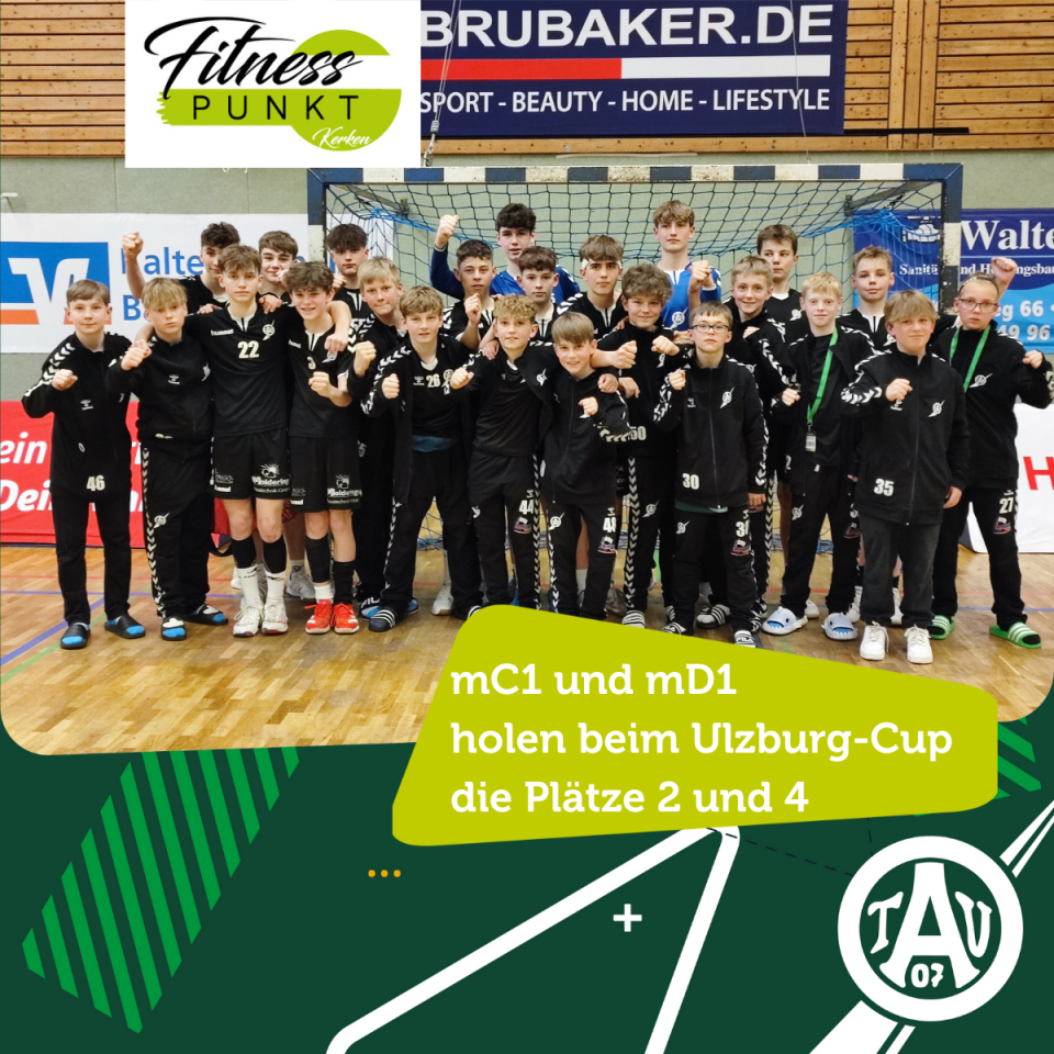 mC1 und mD1 holen beim Ulzburg-Cup die Plätze 2 und 4