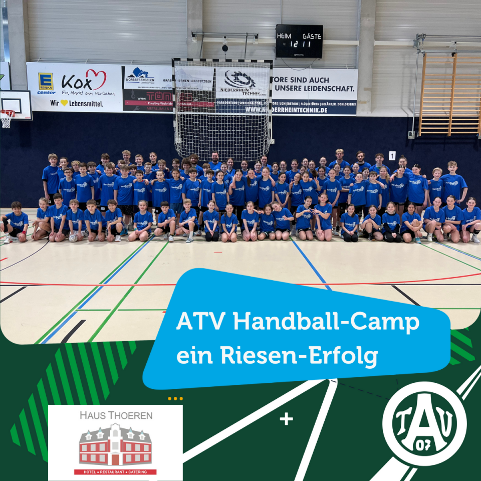 ATV Handball-Camp wieder ein Riesenerfolg