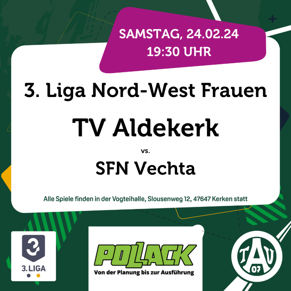 TV Aldekerk wollen Heimspiel-Sieg gegen Vechta