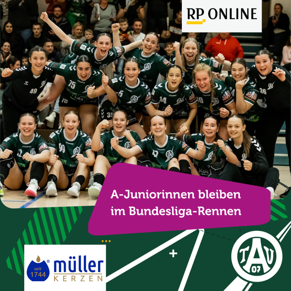 A-Juniorinnen bleiben im Bundesliga-Rennen
