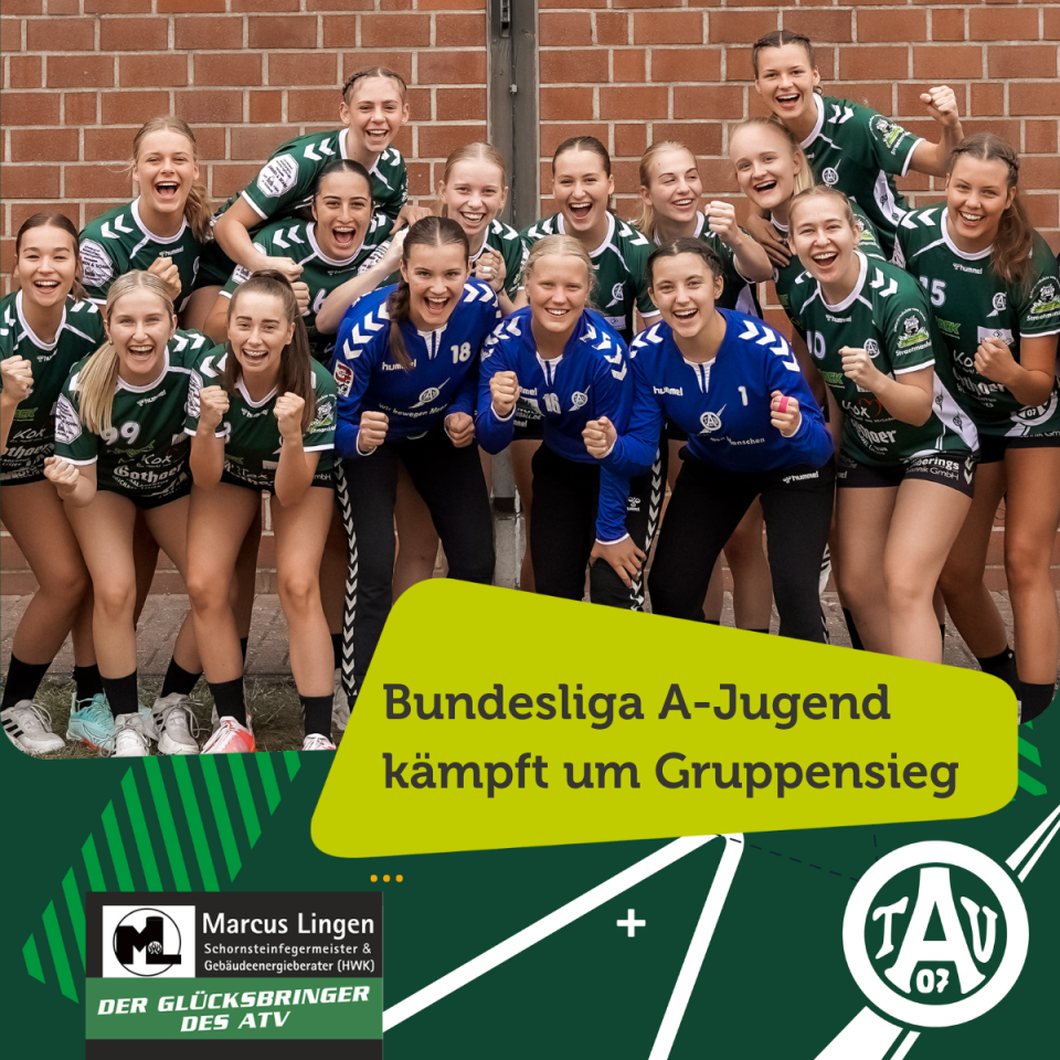 ATV-Juniorinnen kämpfen um Gruppensieg in der Jugend-Bundesliga