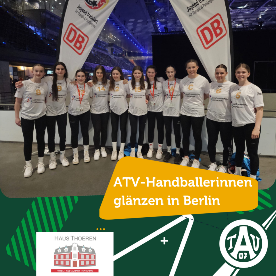 Spielerinnen des TV Aldekerk glänzen beim Finale von Jugend trainiert für Olympia in Berlin