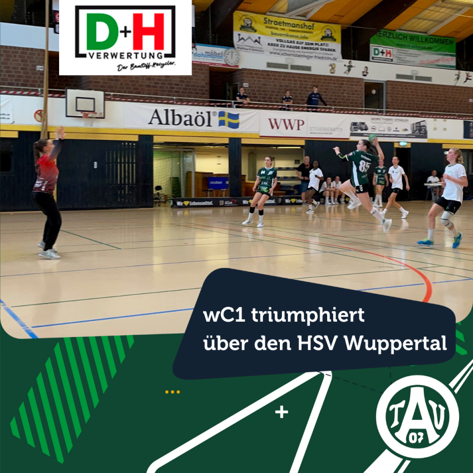 wC1 triumphiert über den HSV Wuppertal