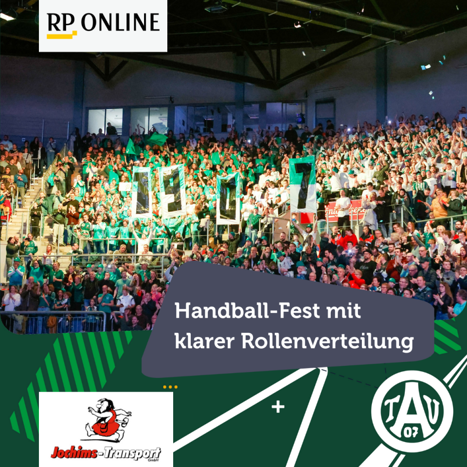 Handball-Fest mit klarer Rollenverteilung